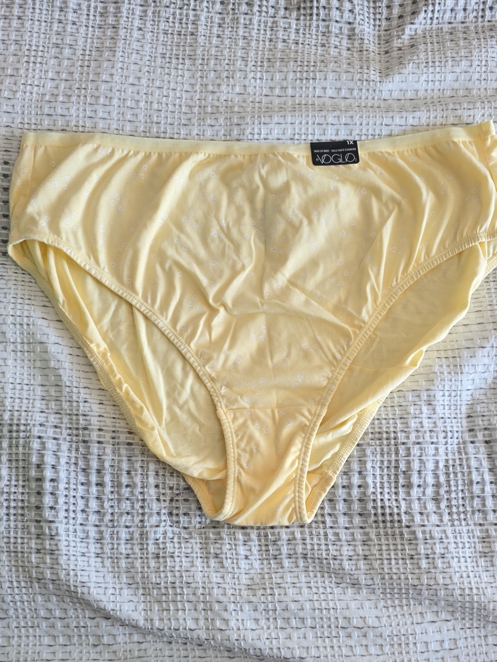 Yellow Cotton Brief Bottoms
